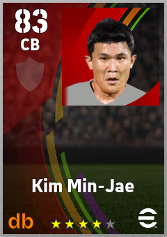 Kim Min-Jae eFootball player card