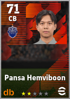 Pansa Hemviboon eFootball player card