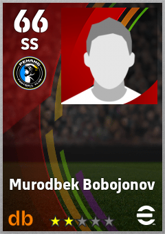 Murodbek Bobojonov — SS, OVR 66, MAX 66
