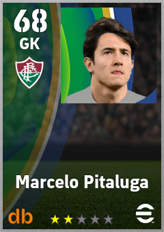 Marcelo Pitaluga — GK, OVR 68, MAX 68