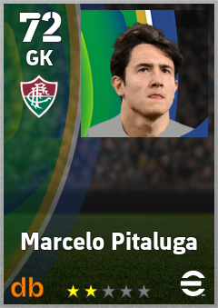 Marcelo Pitaluga — GK, OVR 72, MAX 72