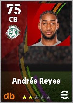 Andrés Reyes eFootball player card