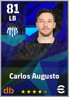 Carlos Augusto — LB, OVR 81, MAX 90