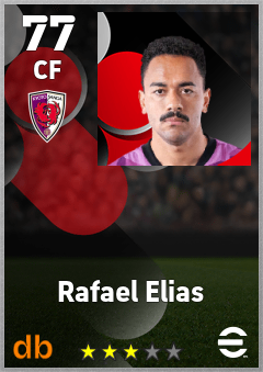 Rafael Elias — CF, OVR 77, MAX 77