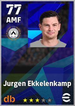 Jurgen Ekkelenkamp — AMF, OVR 77, MAX 77