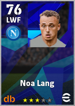 Noa Lang eFootball player card