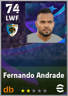 Fernando Andrade — LWF, OVR 74, MAX 74