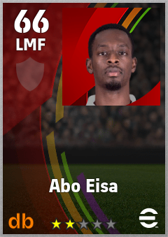 Abo Eisa eFootball player card