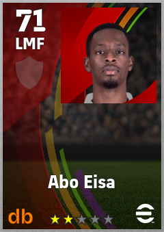 Abo Eisa eFootball player card