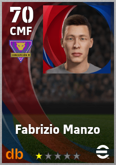 Fabrizio Manzo — CMF, OVR 70, MAX 70