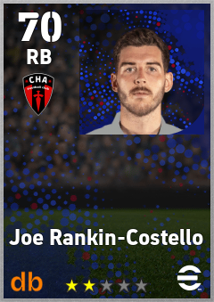 Joe Rankin-Costello — RB, OVR 70, MAX 70