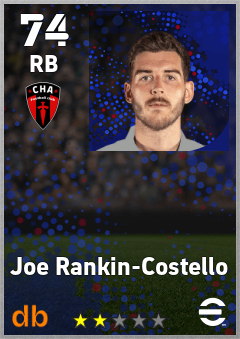 Joe Rankin-Costello — RB, OVR 74, MAX 74