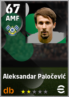 Aleksandar Paločević — AMF, OVR 67, MAX 67
