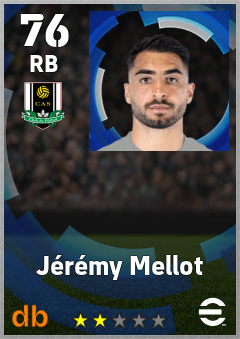Jérémy Mellot — RB, OVR 76, MAX 76