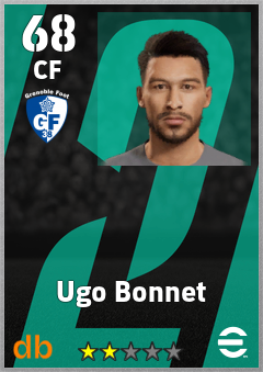 Ugo Bonnet — CF, OVR 68, MAX 68
