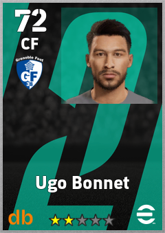Ugo Bonnet — CF, OVR 72, MAX 72