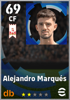 Alejandro Marqués — CF, OVR 69, MAX 69