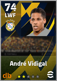 André Vidigal — LWF, OVR 74, MAX 74