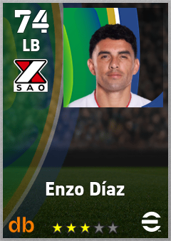 Enzo Díaz eFootball player card