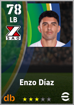 Enzo Díaz eFootball player card