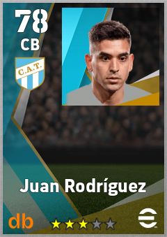 Juan Rodríguez eFootball player card