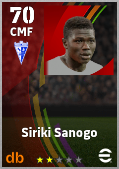 Siriki Sanogo — CMF, OVR 70, MAX 70