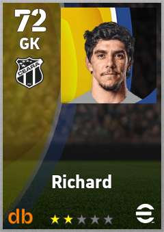 Richard — GK, OVR 72, MAX 72