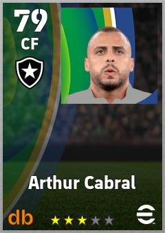 Arthur Cabral eFootball player card