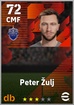 Peter Žulj eFootball player card