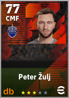 Peter Žulj — CMF, OVR 77, MAX 77