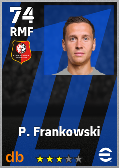P. Frankowski eFootball player card