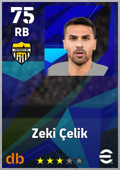 Zeki Çelik eFootball player card