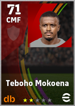Teboho Mokoena eFootball player card