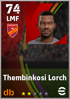 Thembinkosi Lorch — LMF, OVR 74, MAX 74