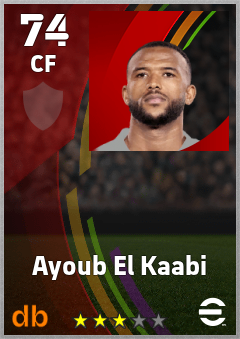 Ayoub El Kaabi eFootball player card