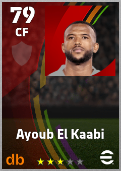 Ayoub El Kaabi eFootball player card