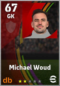 Michael Woud — GK, OVR 67, MAX 67