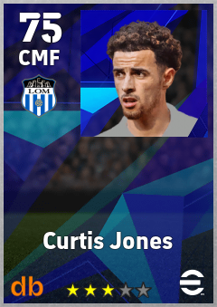 Curtis Jones eFootball player card