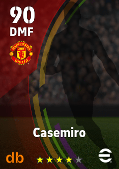 Casemiro — DMF, OVR 90, MAX 90