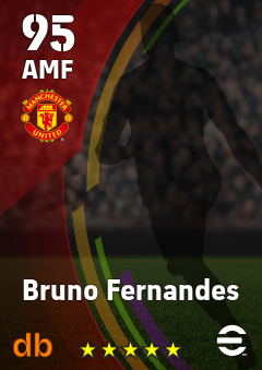Bruno Fernandes — AMF, OVR 95, MAX 95