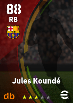 Jules Koundé — RB, OVR 88, MAX 88