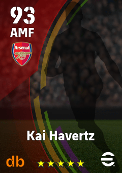 Kai Havertz — AMF, OVR 93, MAX 93