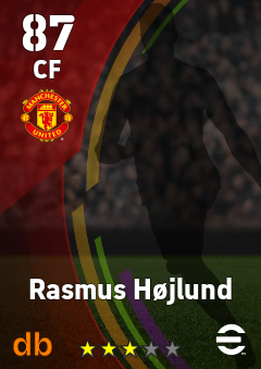 Rasmus Højlund eFootball player card