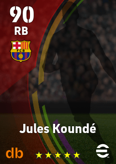 Jules Koundé — RB, OVR 90, MAX 90