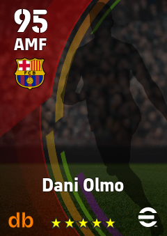 Dani Olmo — AMF, OVR 95, MAX 95