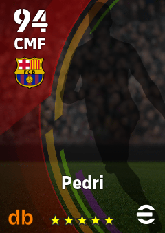 Pedri — CMF, OVR 94, MAX 94