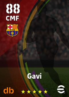 Gavi — CMF, OVR 88, MAX 88