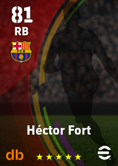 Héctor Fort — RB, OVR 81, MAX 81