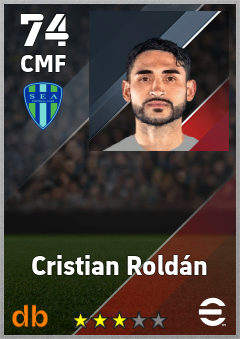Cristian Roldán — CMF, OVR 74, MAX 74