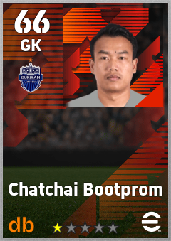 Chatchai Bootprom eFootball player card